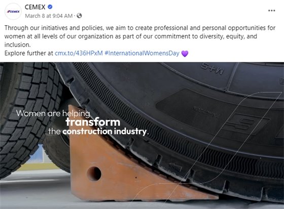 CEMEX Facebook Post