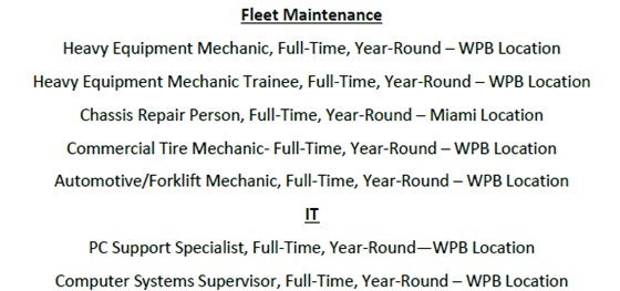 Tropical Shipping jobs