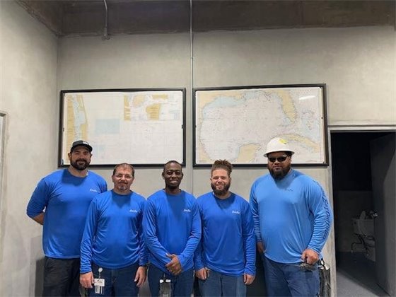 CEMEX employees wear blue to recognize Human Trafficking Awareness Day