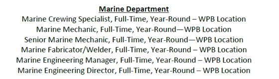 Tropical Shipping jobs