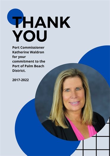 Port Commissioner Katherine Waldron