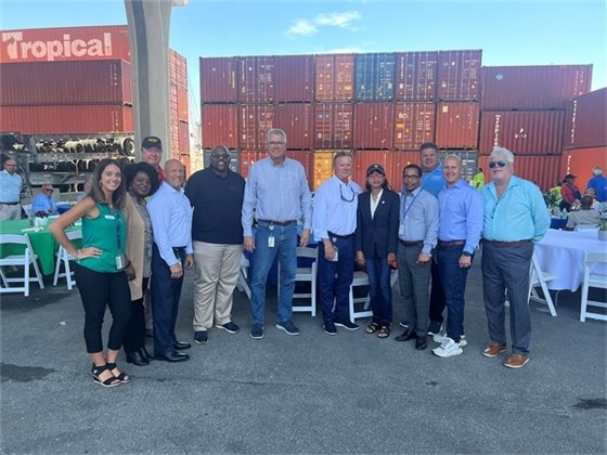 Tropical Shipping Representatives, Port Commissioners and staff