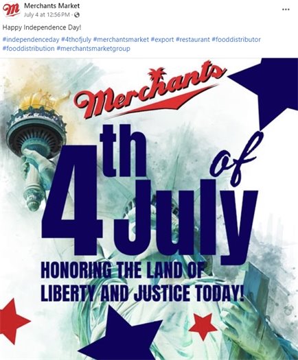 Merchants Market social