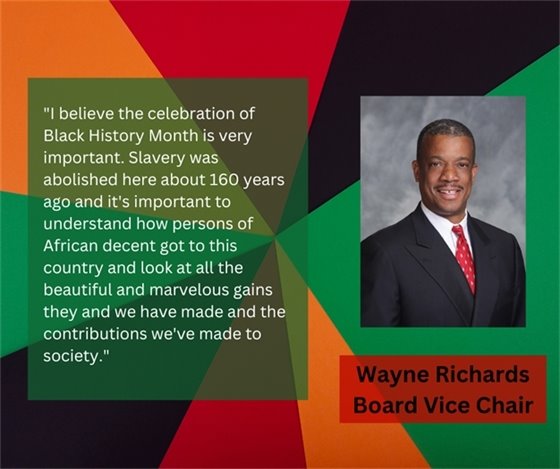 Board Vice Chair Wayne Richards