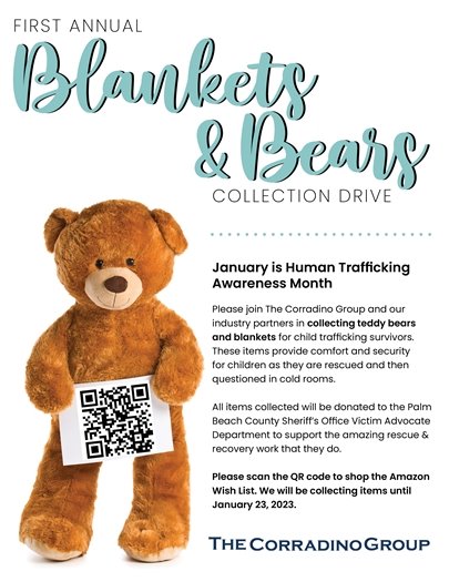 Blankets and Bears Collection Drive 