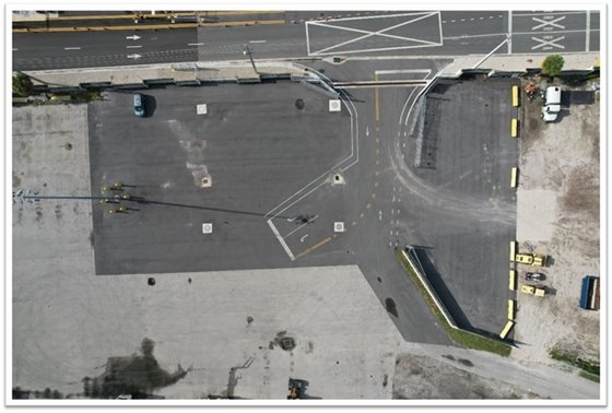 Mullins propoerty paved