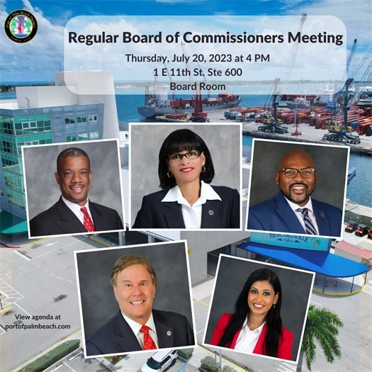 July 20 Board Meeting graphic