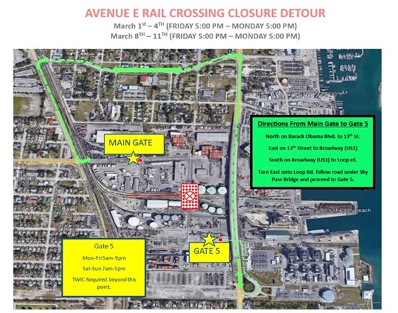 Detour Map