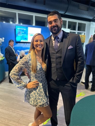 CEMEX Terminal Manager Matthew Horne and wife Chelsea