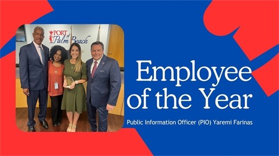 Employee of the year Yaremi Farinas