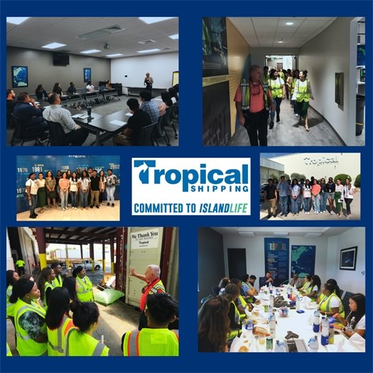 Tropical Shipping and interns