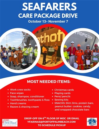 Seafarers Care Package Drive