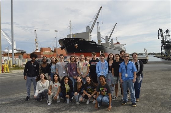 Seminole Ridge High School Travel and Tourism stduents