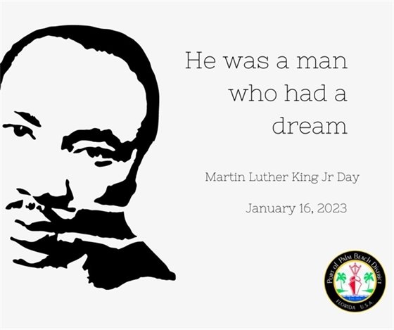 Dr. MLK Day graphic