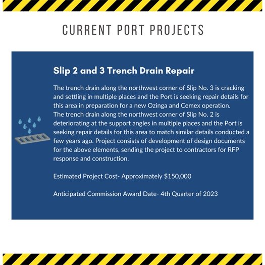 Slip 2 and 3 Trench Drain Project