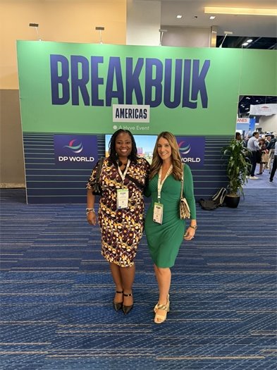 PIO Yaremi Farinas and Director of Tenant Relations Tacaria Anderson Jones