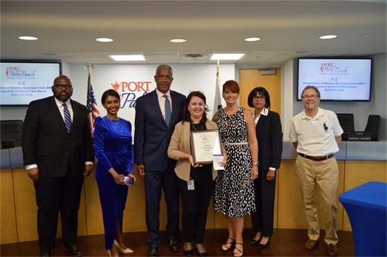 Jackie and commissioners