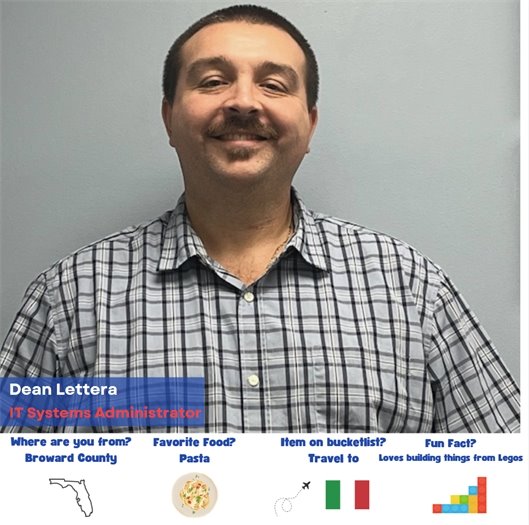 IT Systems Administrator Dean Lettera
