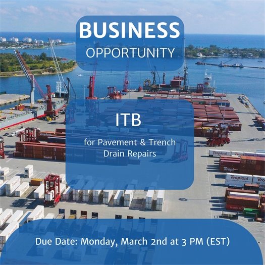 ITB for Pavement & Trench Drain Repairs