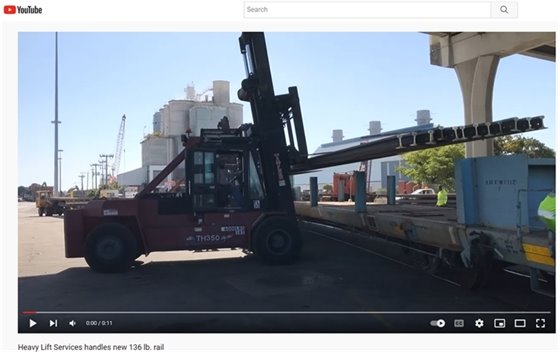 Screenshot from Port of Palm Beach YouTube channel