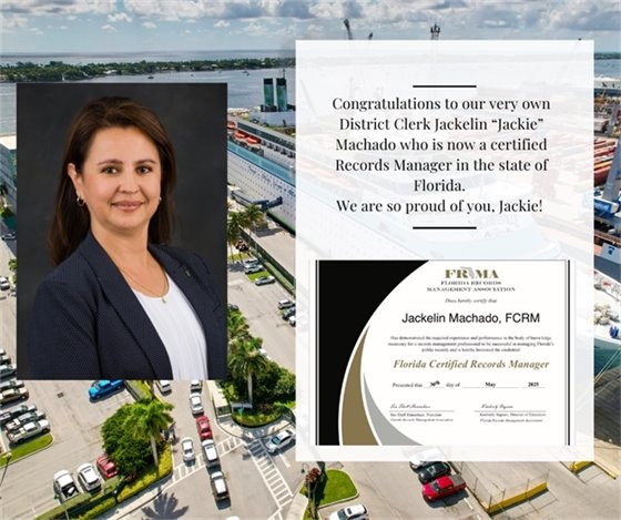 District Clerk Jackelin Machado