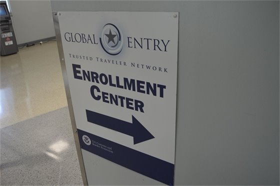 Global Entry sign