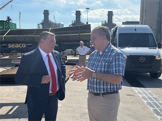 Meekins and Congressman Patronis