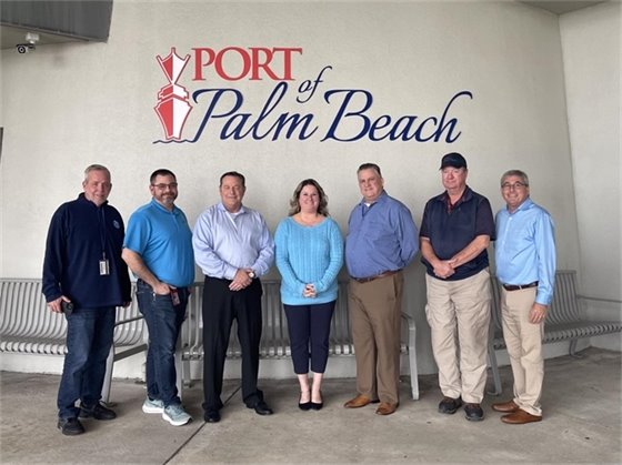 Port employees wear blue to recognize Human Trafficking Awareness Day