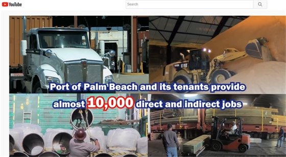 Screenshot from Port overview video