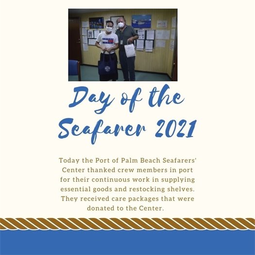 Day of the Seafarers flyer
