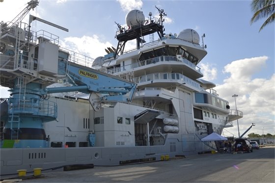 OceanXplorer docked at Port