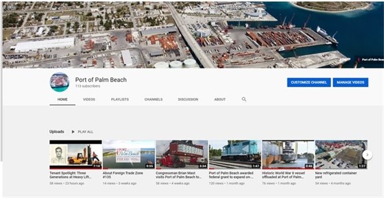 Youtube channel homepage photo