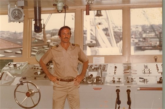 Palm Beach Harbor Pilot Greg Turner