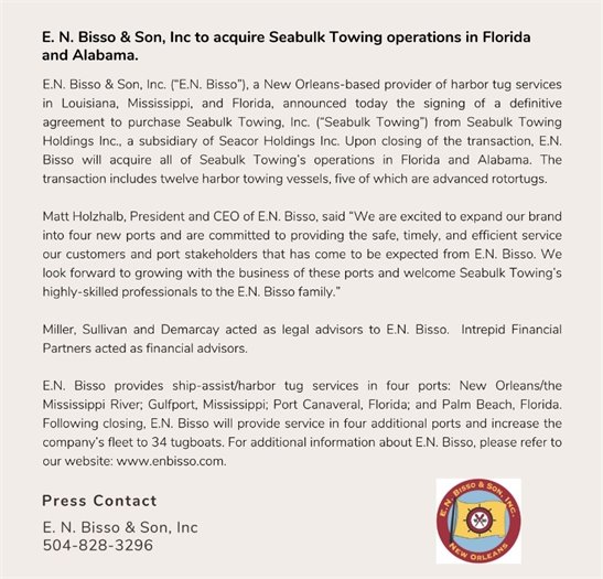 E.N. Bisso facebook post