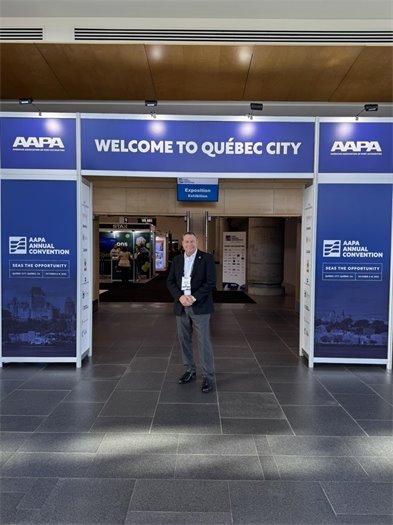 ED meekins at Conference