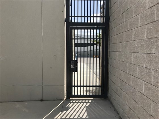 Outdoor entrance to Berth One Palm Beach