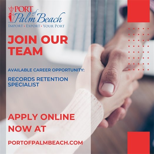 Job flyer records retention specialist