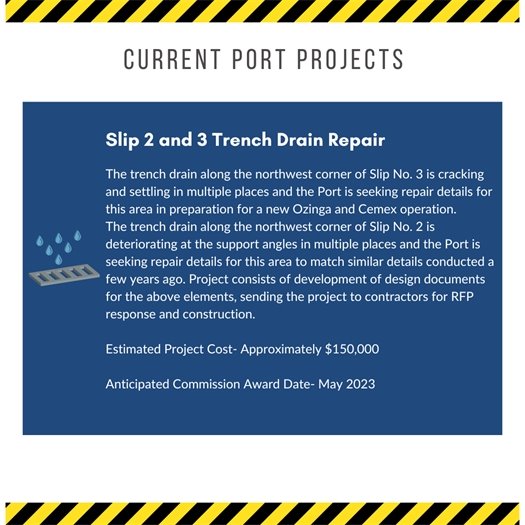 Slip 2 and 3 trench drain repair