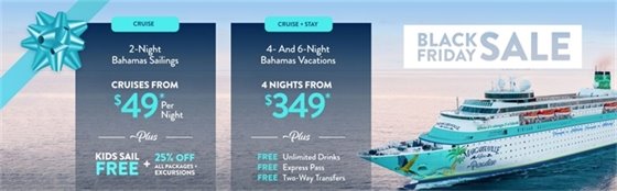 Margaritaville at Sea Black Friday Sale