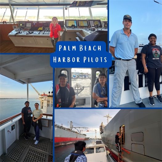 Interns and Palm Beach Harbor Pilots