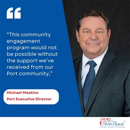 Port Executive Director Michael Meekins