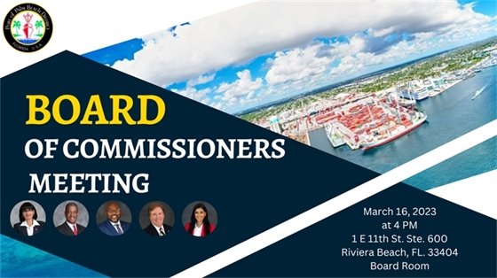 Board of Commissioners Meeting March 16, 2023