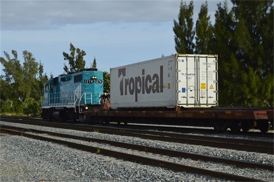 Rail cars and locomotive