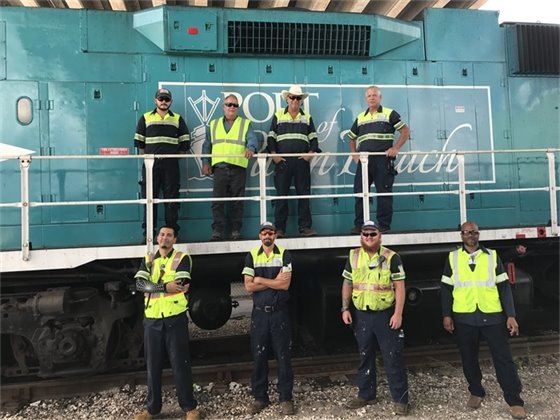 Port of Palm Beach rail team