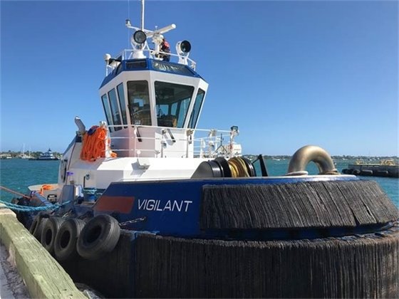 E.N. Bisso tug Vigilant