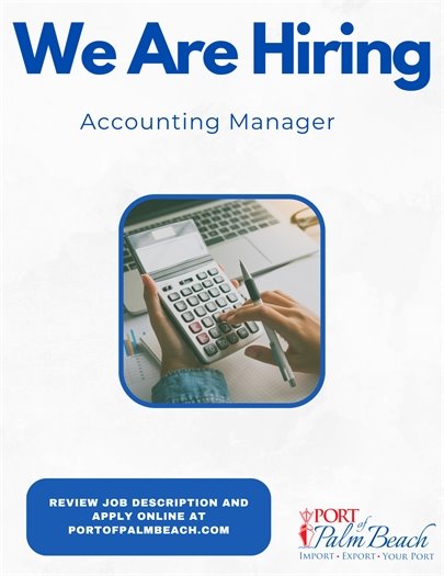 Accounting Manager flyer