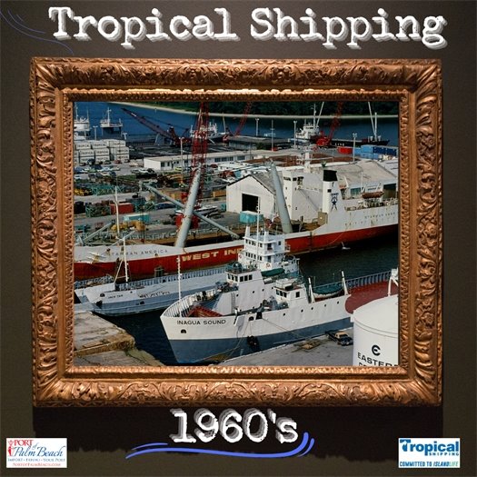 Photo of Tropical Shipping vessel in the 1960's