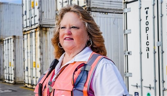 Tropical Shipping Vessel Operations Manager Merrilee Gorman