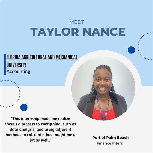 Taylor Nance Intern 