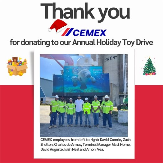 CEMEX thank you flyer
